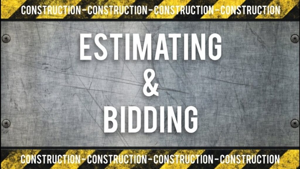 Bid Estimating services